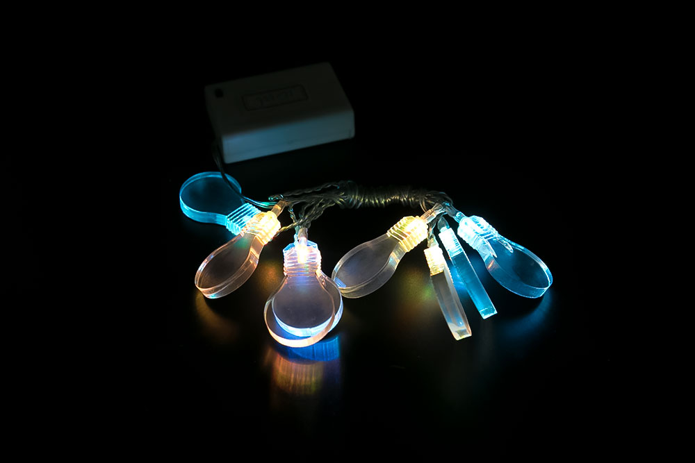 LED Acrylic Bulb Light Chain LC-056